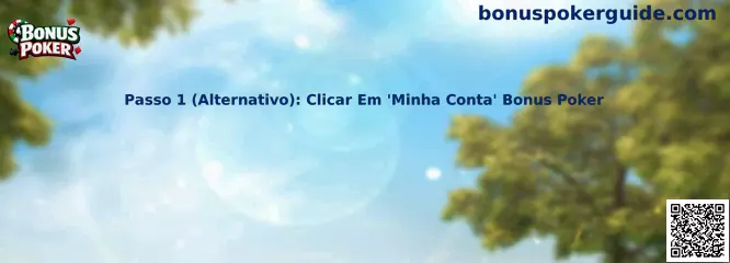 Passo 1 Alternativo Clicar Em Minha Conta Bonus Poker