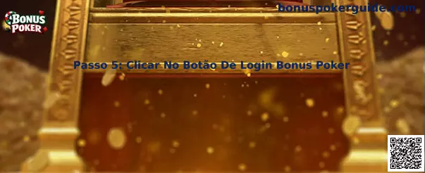 Passo 5: Clicar No Botão De Login Bonus Poker