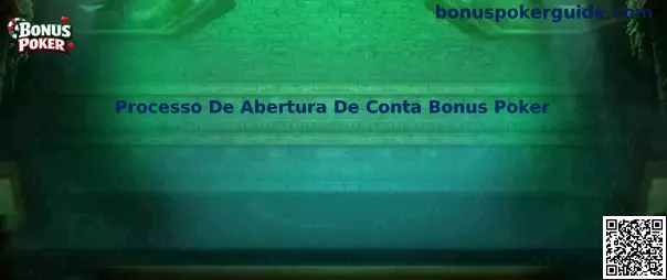 Processo De Abertura De Conta Bonus Poker