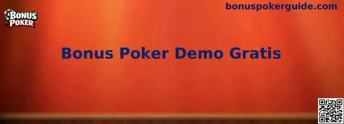 Bonus Poker Demo Gratis