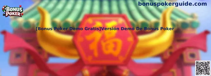Bonus Poker Demo Gratis Versión Demo De Bonus Poker