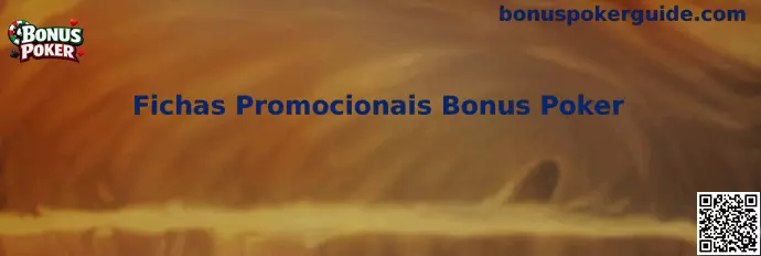 Fichas Promocionais Bonus Poker