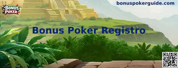 Bonus Poker Registro